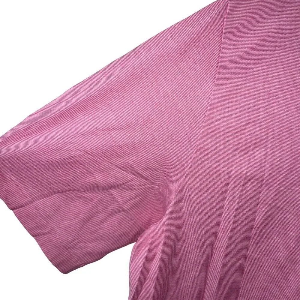 Ralph Lauren Mens Polo Shirt Size XL Pink Short Sleeve Golf Pure Cotton Peru
